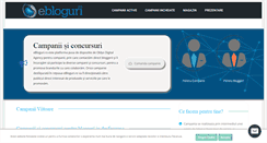 Desktop Screenshot of ebloguri.ro