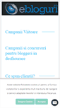 Mobile Screenshot of ebloguri.ro