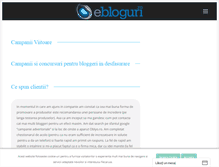 Tablet Screenshot of ebloguri.ro